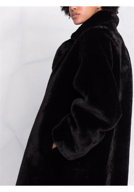 Cappotto Camille in pelliccia sintetica in nero Stand Studio - donna STAND STUDIO | 61122907089900